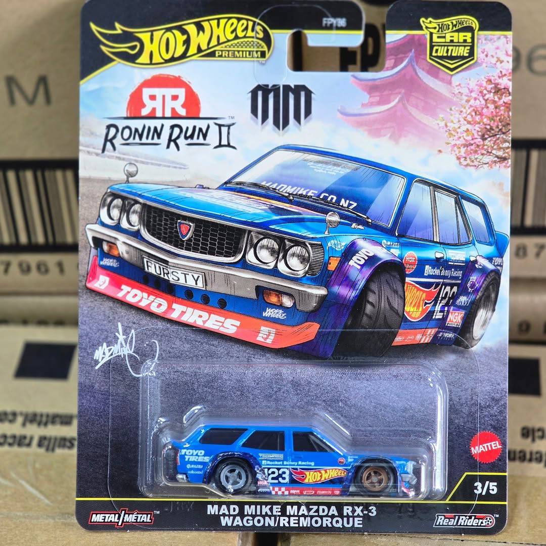 2025 CarCulture M Case Ronin Run II Set of 5 Cars