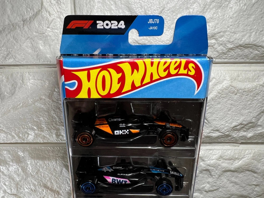Hot Wheels 5 Pack 2024 F1 Formula 1: McLaren / Alpine / Red Bull / Sauber / Hass