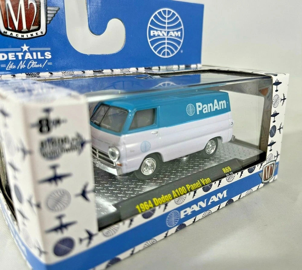 1964 Dodge A100 Panel Van "Pan Am" Limited Edition 1:64 Die-Cast