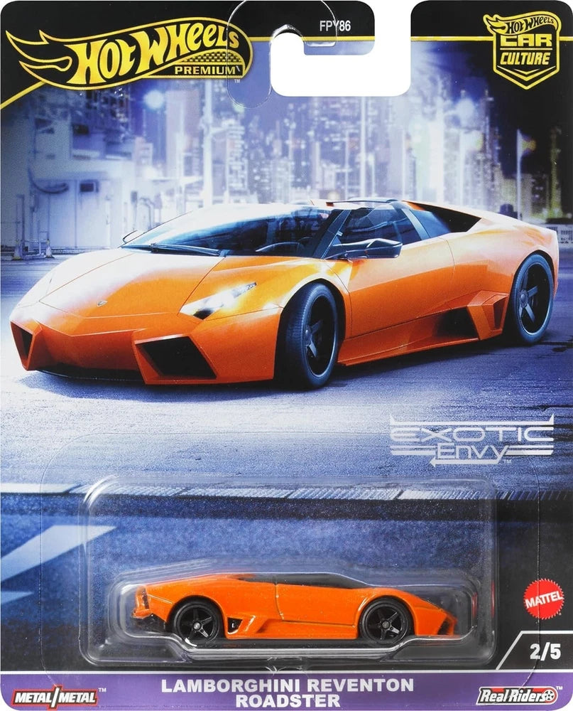 Hot Wheels Premium Lamborghini Reventón Roadster 1:64 Scale Die-Cast Car