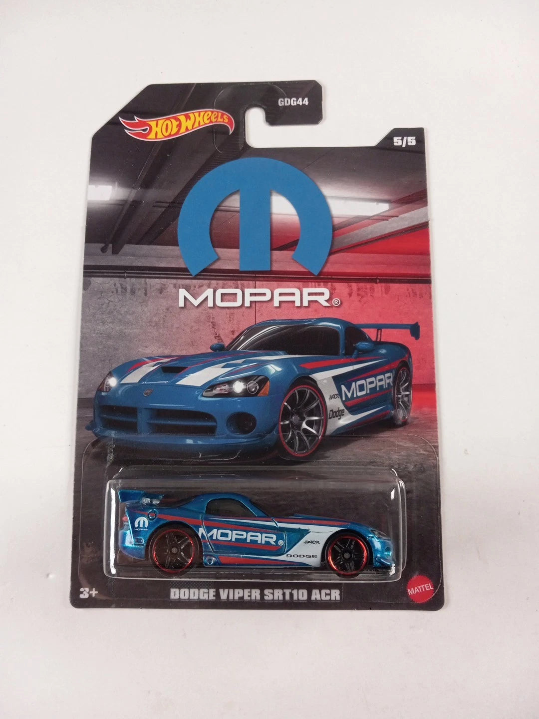 Hot Wheels Dodge Viper SRT10 ACR: Limited Edition Mopar Series Die-Cast Model Car
