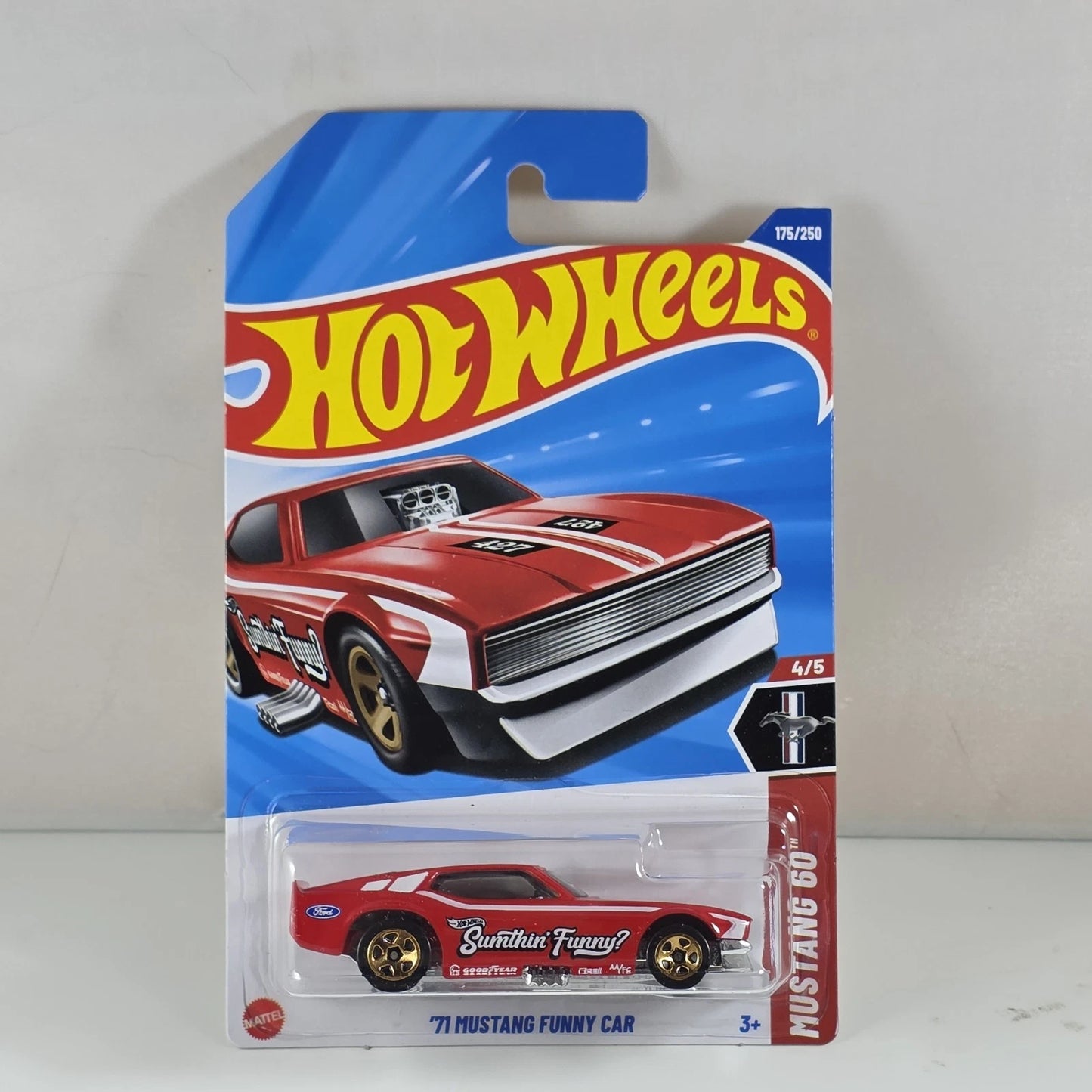 71 Mustang Funny Car Red HW