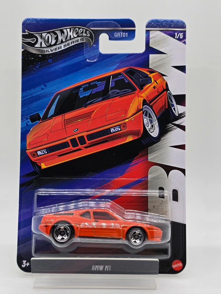 2025 Hot Wheels Silver Series BMW M Series Full Complete Set of 5