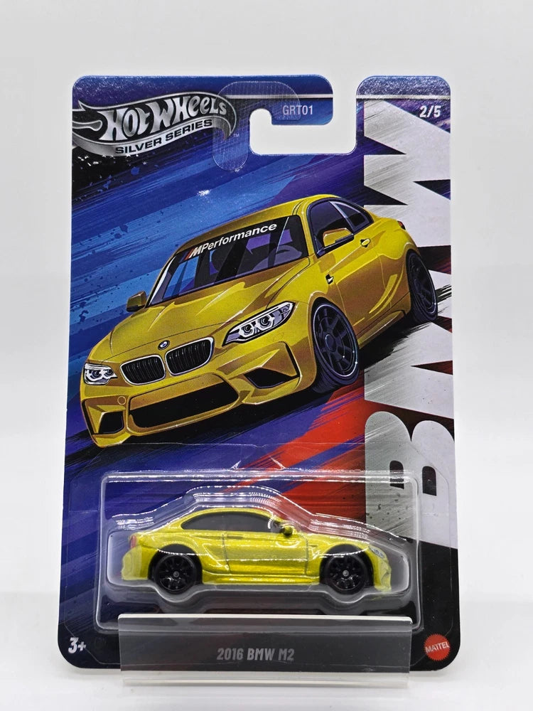 2025 Hot Wheels Silver Series BMW M Series Full Complete Set of 5