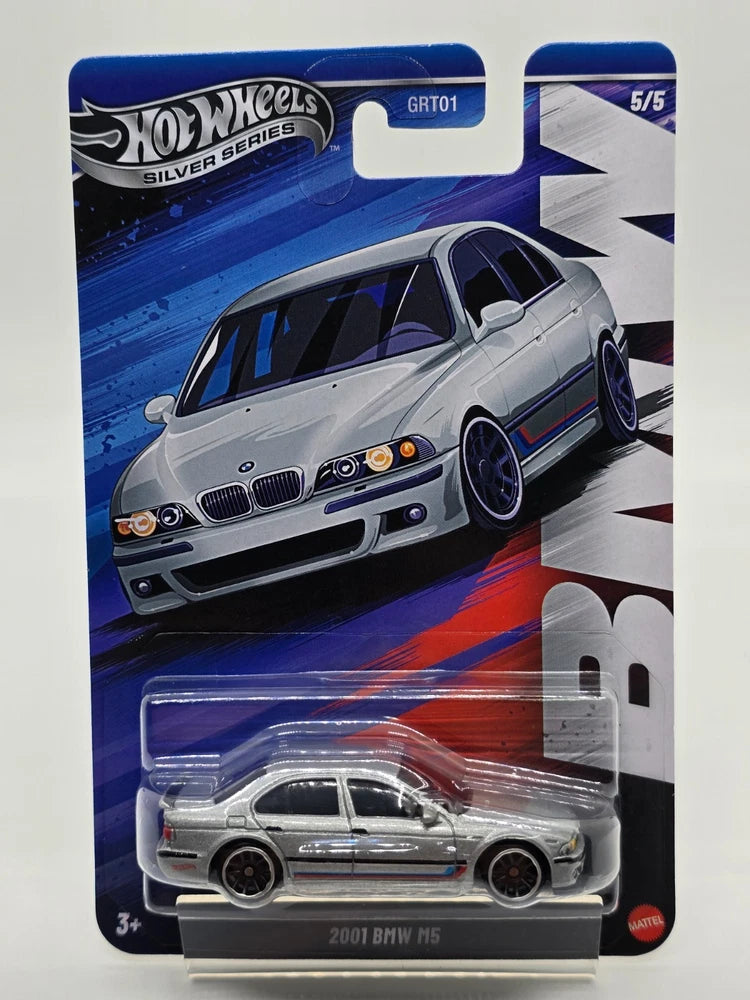 2025 Hot Wheels Silver Series BMW M Series Full Complete Set of 5