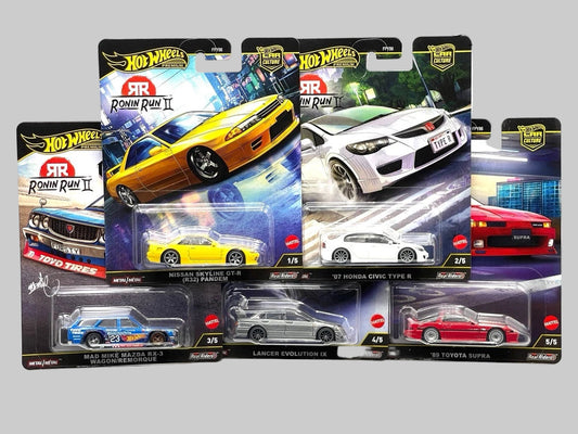 2025 CarCulture M Case Ronin Run II Set of 5 Cars