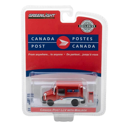 Exclusive Greenlight Canada Post LLV Mailbox Die-Cast Collector's Set