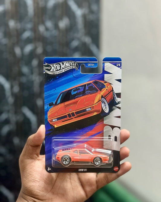 HW BMW M1 Silver Series 2025