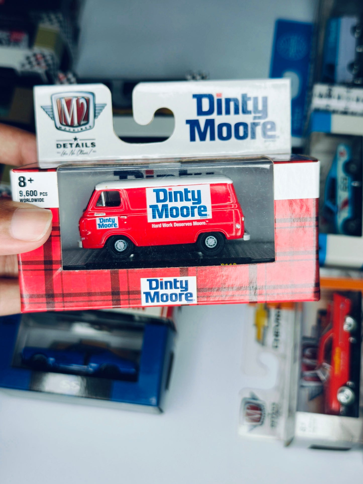 M2 MACHINES 1964 FORD ECONOLINE DELIVERY VAN DINTY MOORE