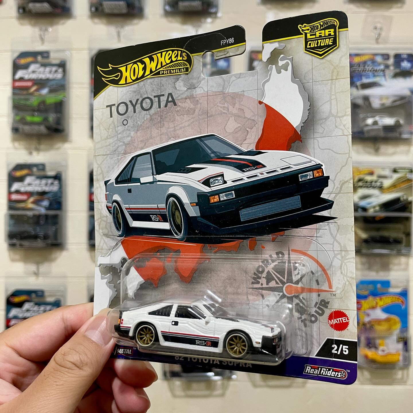 82 TOYOTA SUPRA CAR CULTURE WORLD TOUR PREMIUM