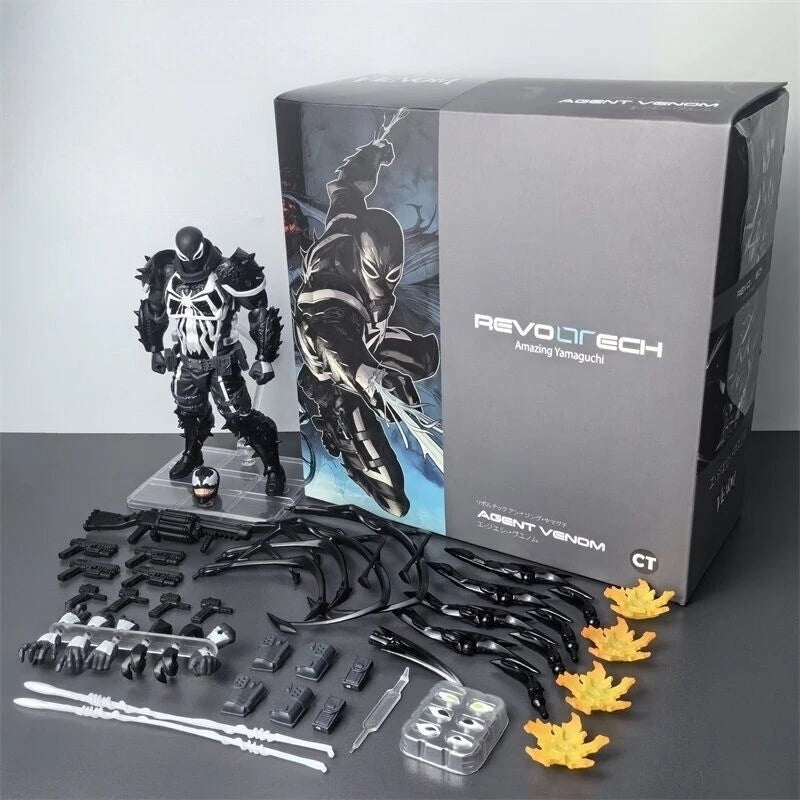CT Toys Revoltech Amazing Yamaguchi Agent Venom Action Figure