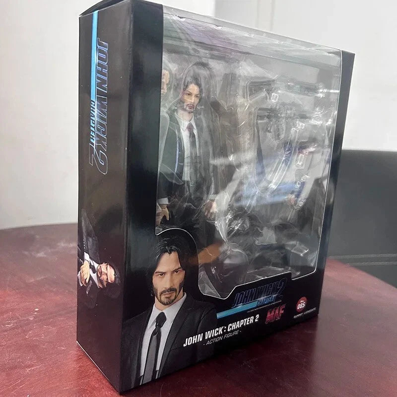 John Wick: Chapter 2 MAF No.085 Action Figure with Dog (Mafex Replica)
