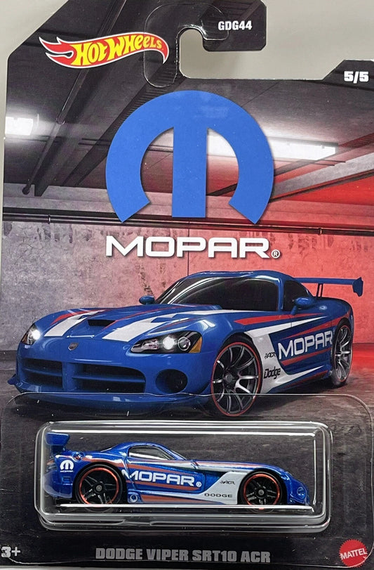 Hot Wheels Dodge Viper SRT10 ACR: Limited Edition Mopar Series Die-Cast Model Car
