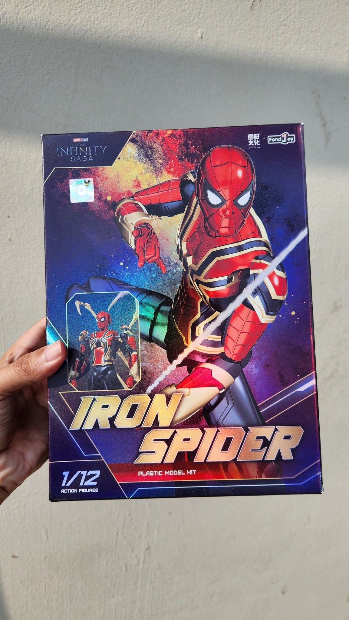FondJoy 1 12 Infinity Saga Iron Spider Plastic Model Kit fondjoy-1-12-infinity-saga-iron-spider-plastic-model-kit